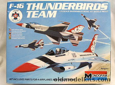 Monogram 1/72 F-16 Falcon Thunderbirds Team, 5504 plastic model kit